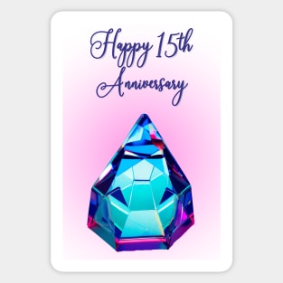 Happy 15th Anniversary Sticker